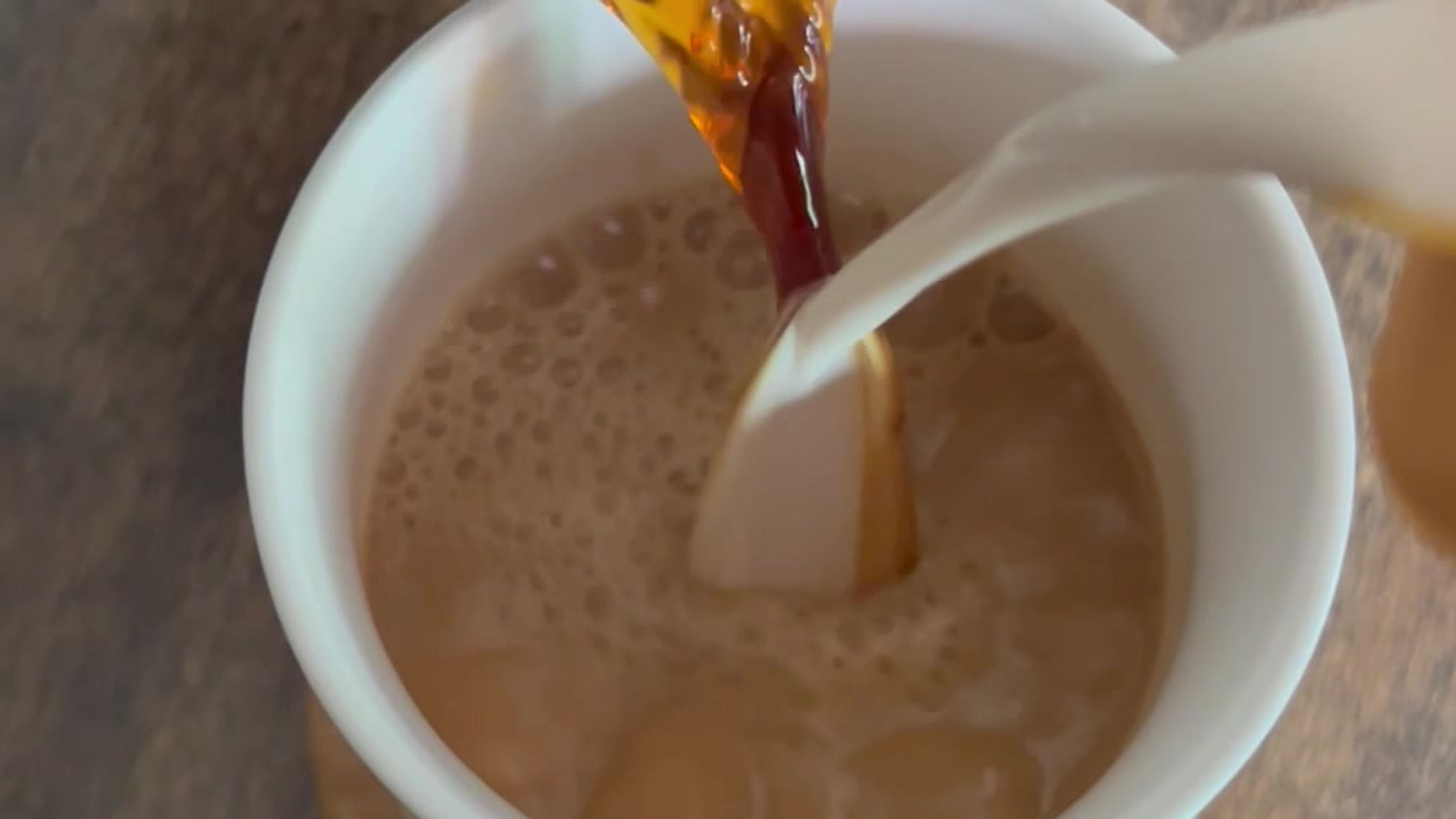 Coffee pour